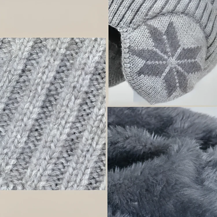 TILLFÄLLIGT 50% RABATT | WinterShield™ | Vintermössa och halsduk-set - Image 3
