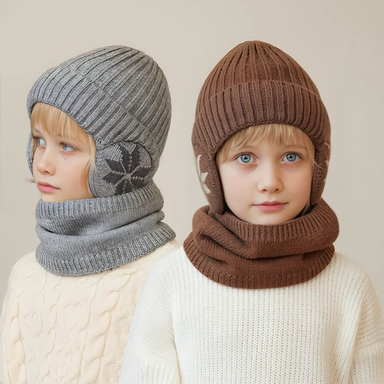 TILLFÄLLIGT 50% RABATT | WinterShield™ | Vintermössa och halsduk-set - Image 6