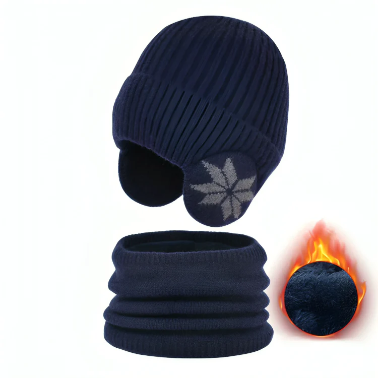 TILLFÄLLIGT 50% RABATT | WinterShield™ | Vintermössa och halsduk-set - Image 7