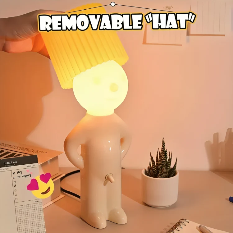 TILLFÄLLIGT 50% RABATT | WittyGlow™ | Stygg nattlampa - Image 3