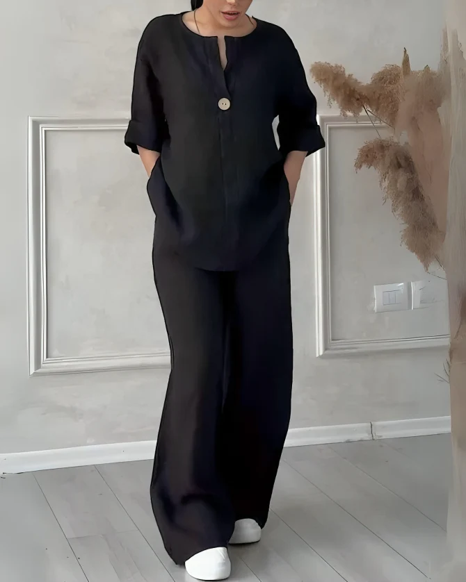 Yara⹠| Elegant linneset för kvinnor - Image 4