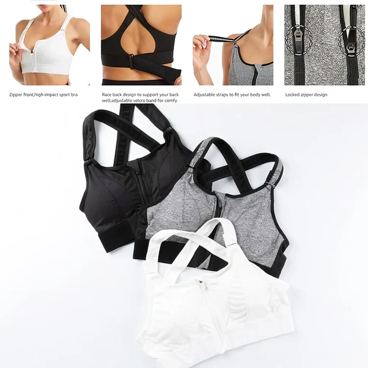 1+1 GRATIS | ZipFit™ | Justerbar, Stödjande Sport-BH - Image 9